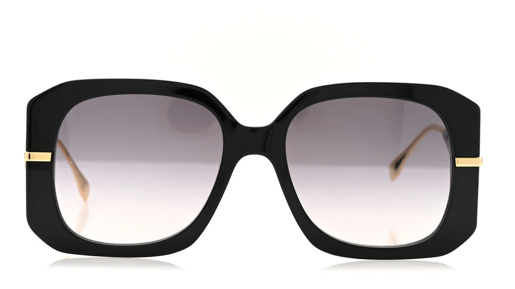 Fendi FE40065I Fendigraphy acetate and metal grey sunglasses - side view