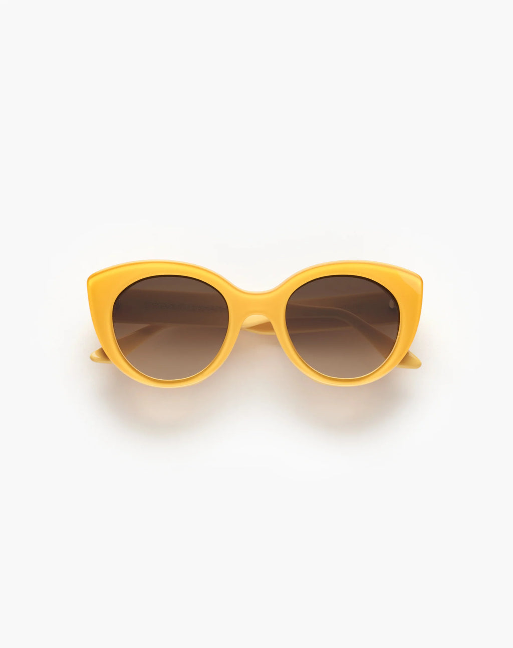 Emmanuelle Khanh Portia 754 acetate yellow sunglasses - side view