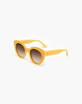 Emmanuelle Khanh Portia 754 acetate yellow sunglasses - front view