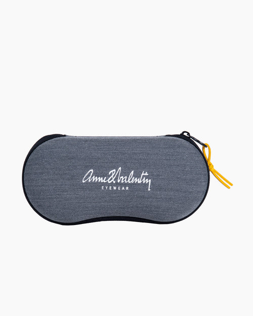Anne & Valentin Serge acetate green sunglasses - side view