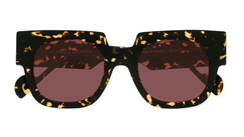 Anne & Valentin Serreau tortoise acetate sunglasses - front view