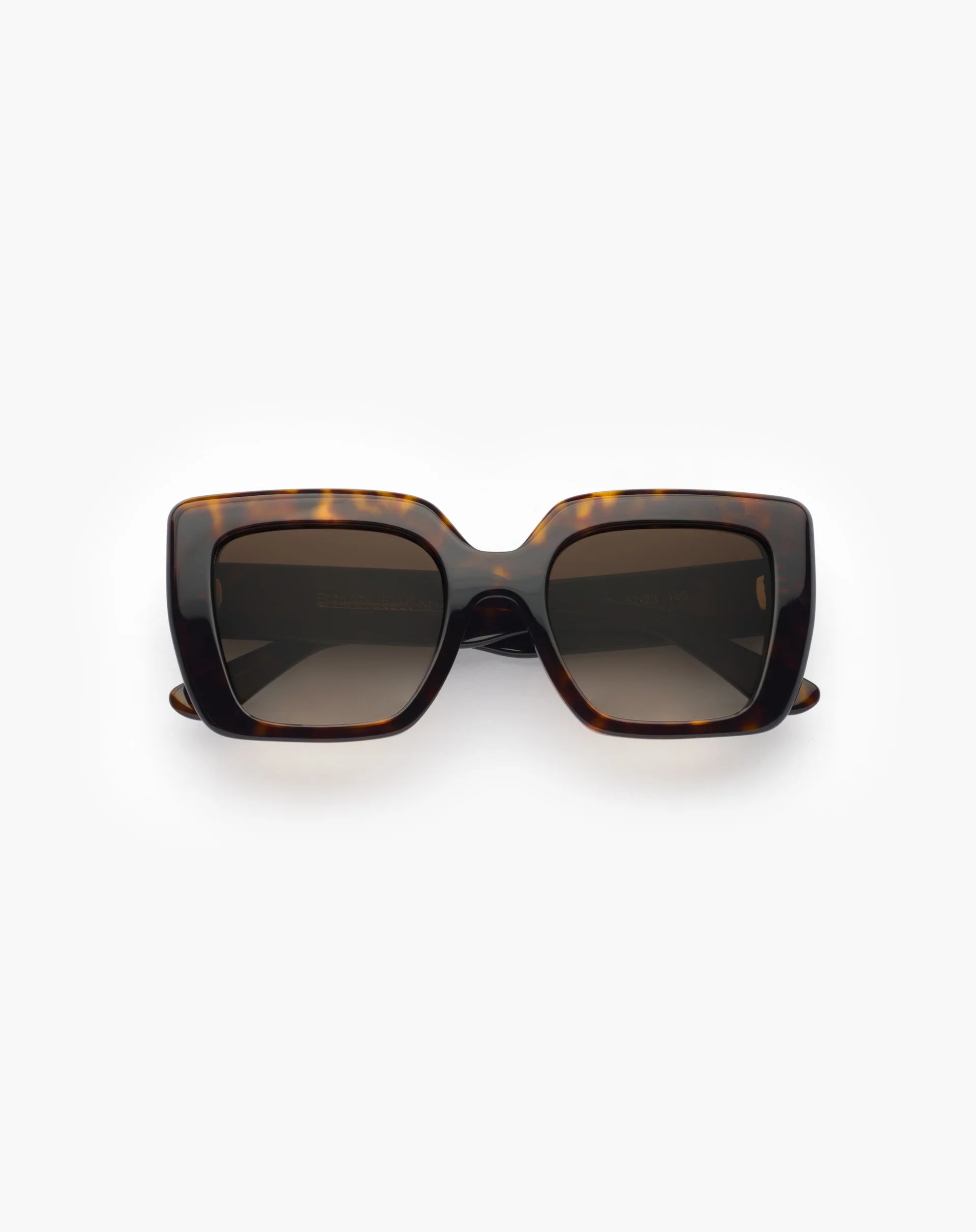 Emmanuelle Khanh Foxy 36 acetate tortoise sunglasses - side view