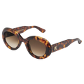 Emmanuelle Khanh Queen 006 acetate tortoise sunglasses - front view