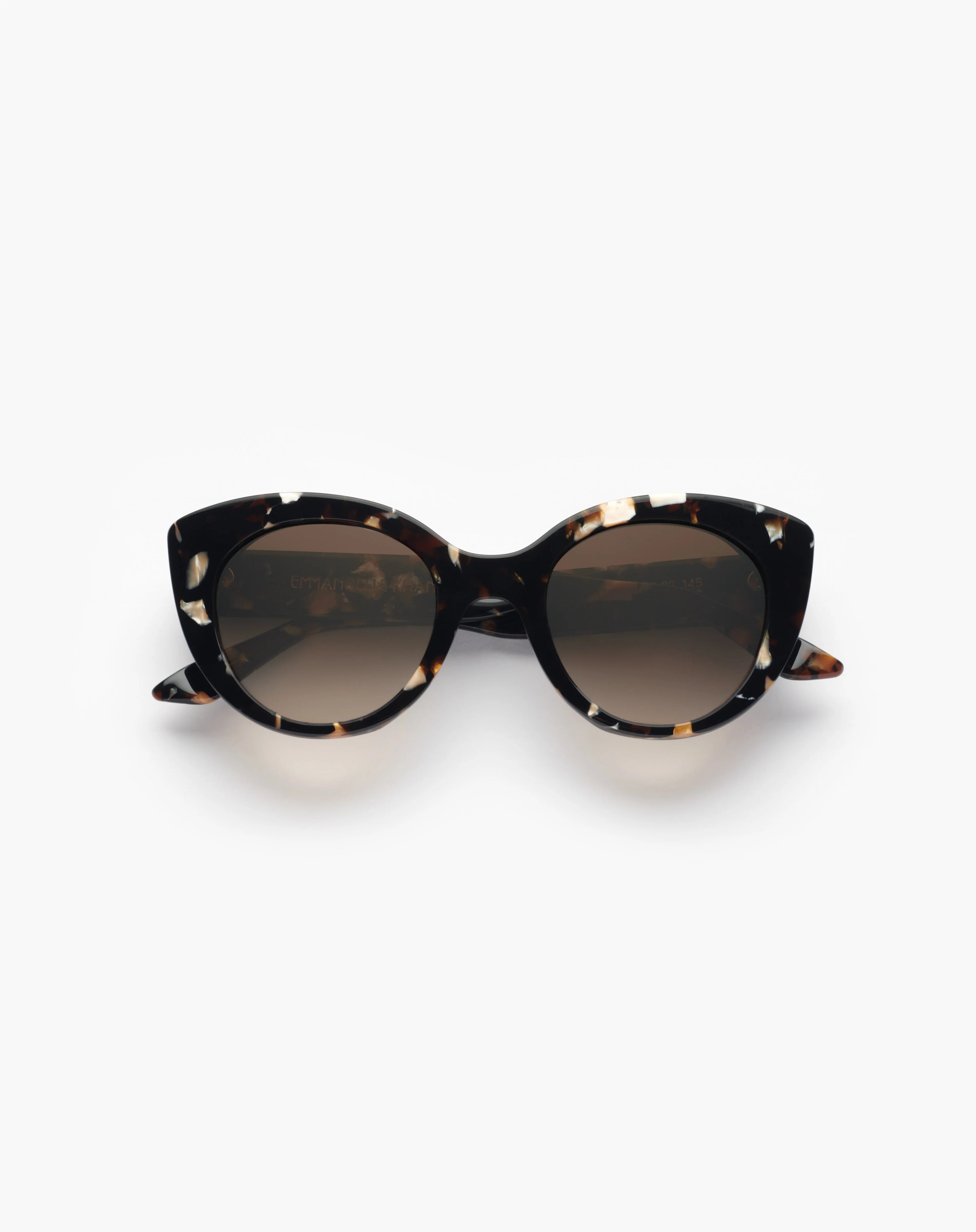 Emmanuelle Khanh Portia 311 acetate tortoise sunglasses - side view