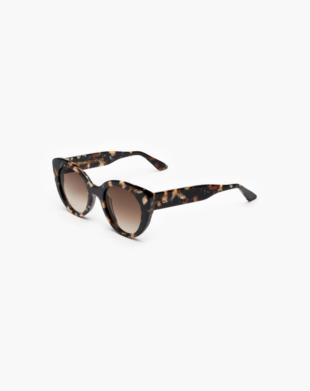 Emmanuelle Khanh Portia 311 acetate tortoise sunglasses - front view
