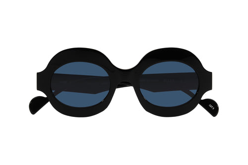 Anne & Valentin Solea I acetate oval sunglasses - side view