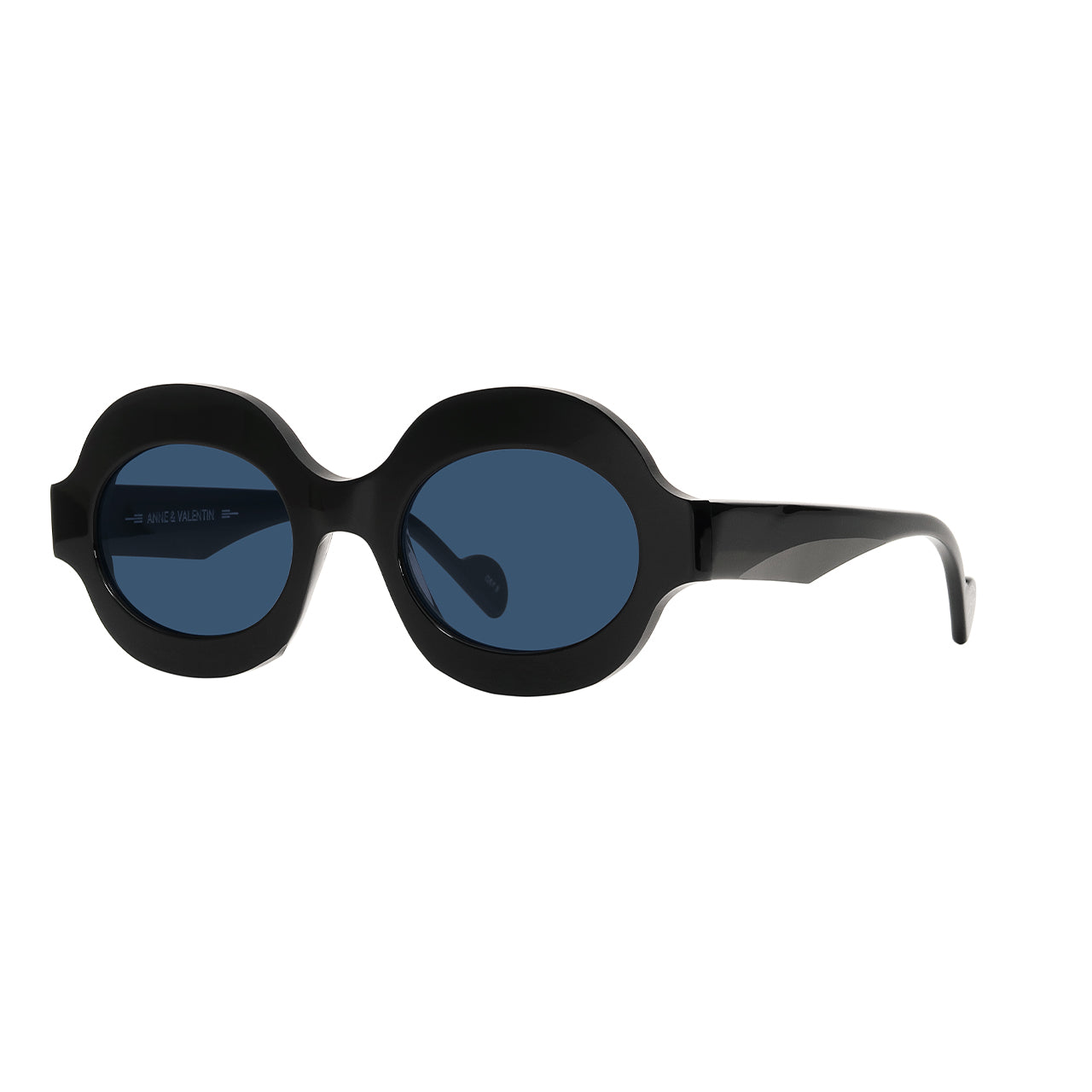 Anne & Valentin Solea I acetate oval sunglasses - front view