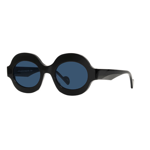 Anne & Valentin Solea I acetate oval sunglasses - front view