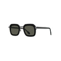 Anne & Valentin Sporter acetate black and grey sunglasses - front view