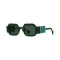 Anne & Valentin Lala II acetate green sunglasses - front view