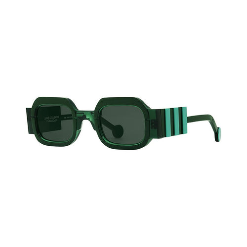 Anne & Valentin Lala II acetate green sunglasses - front view