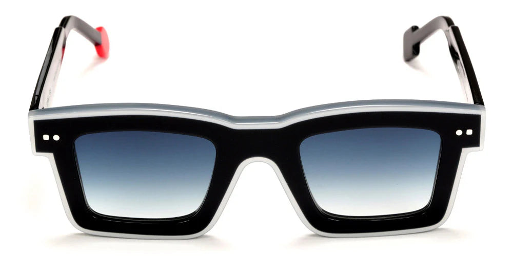 Sabine Be Bobo Line 343 acetate night blue and pearl grey sunglasses - side view