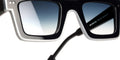 Sabine Be Bobo Line 343 acetate night blue and pearl grey sunglasses - front view