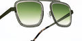 Sabine Be Boyish Hole 656 metal khaki sunglasses - front view