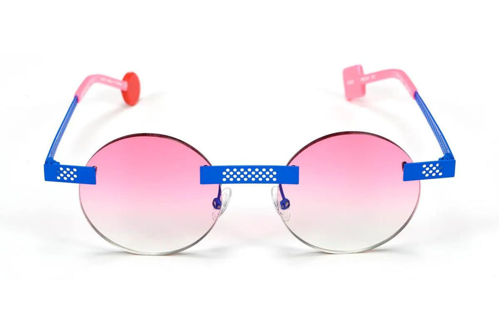 Sabine Be Gipsy Pierced 122 metal Majorelle blue sunglasses - front view