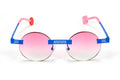 Sabine Be Gipsy Pierced 122 metal Majorelle blue sunglasses - front view