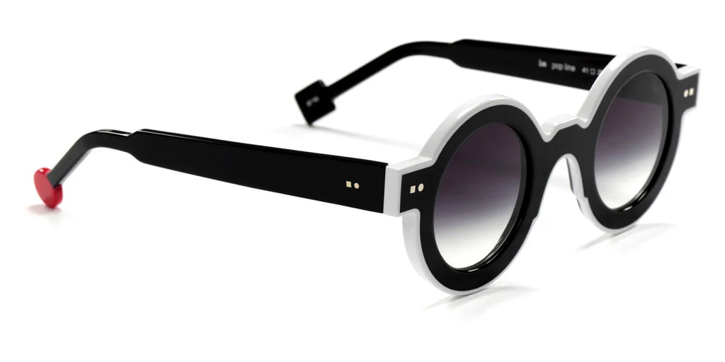 Sabine Be Pop Line 710 acetate black and white sunglasses - side view