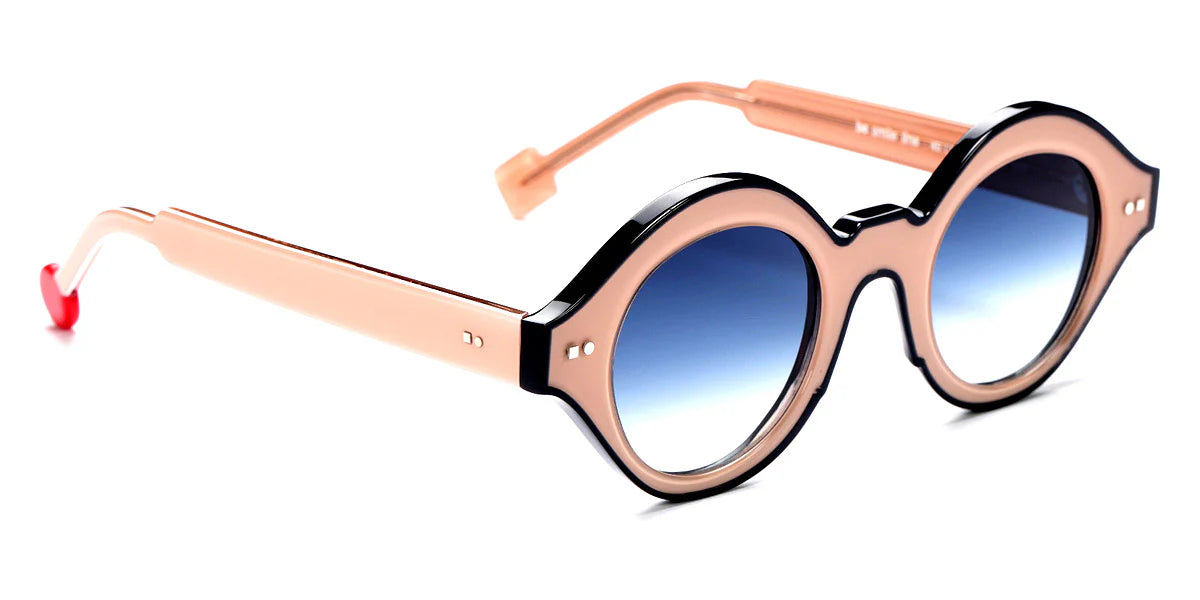 Sabine Be Smile Line 530 acetate nude and night blue sunglasses - side view