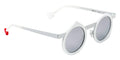 Sabine Be Yoon 255 acetate white sunglasses - front view