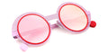 Sabine Be Val de Loire Hole 489 acetate pastel pink sunglasses - front view