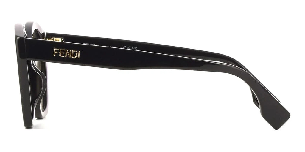 Fendi FE40151I acetate and metal tortoise sunglasses - front view