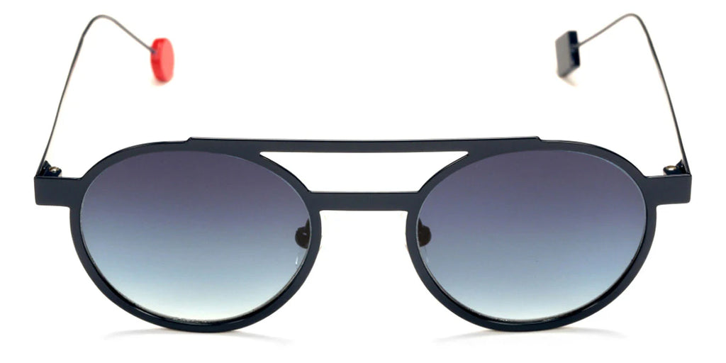 Mini Be Casual 139 metal palladium sunglasses - side view