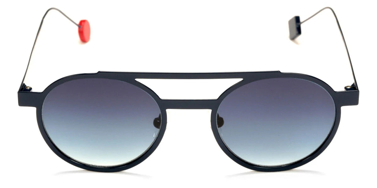 Mini Be Casual 139 metal palladium sunglasses - side view