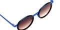 Mini Be Lucky 272 acetate cherry tortoise and Majorelle blue sunglasses - front view