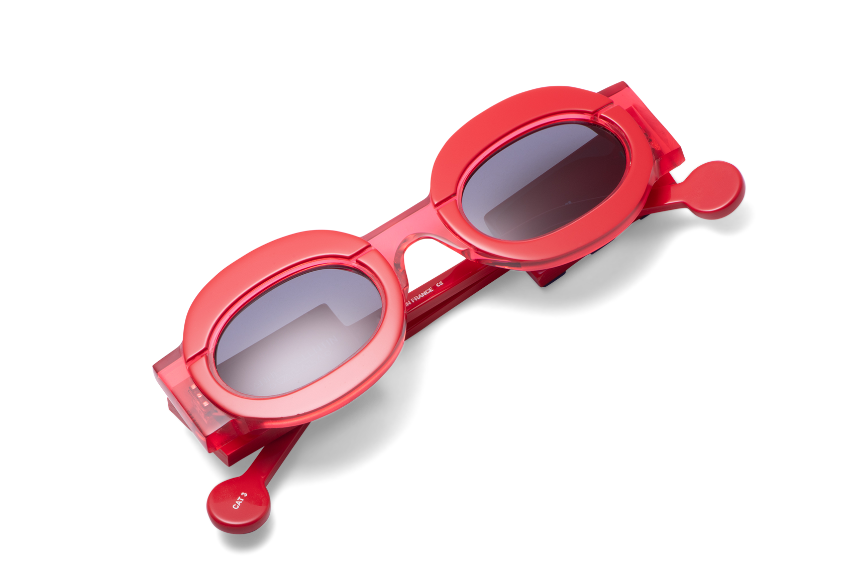 Anne & Valentin Lala III acetate multicolour sunglasses - side view