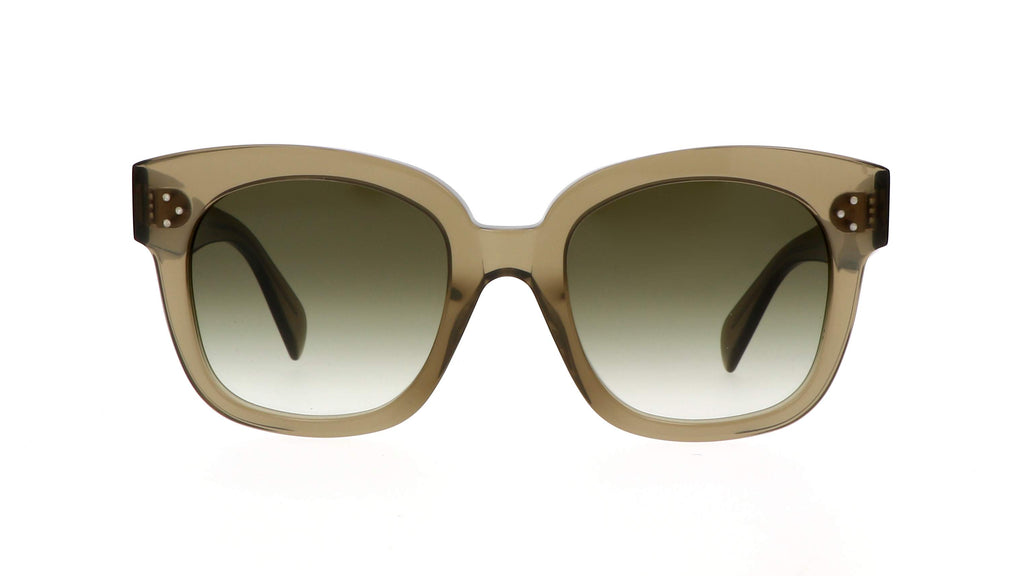 Celine CL4002UN Bold 3 Dots acetate transparent sunglasses - front view