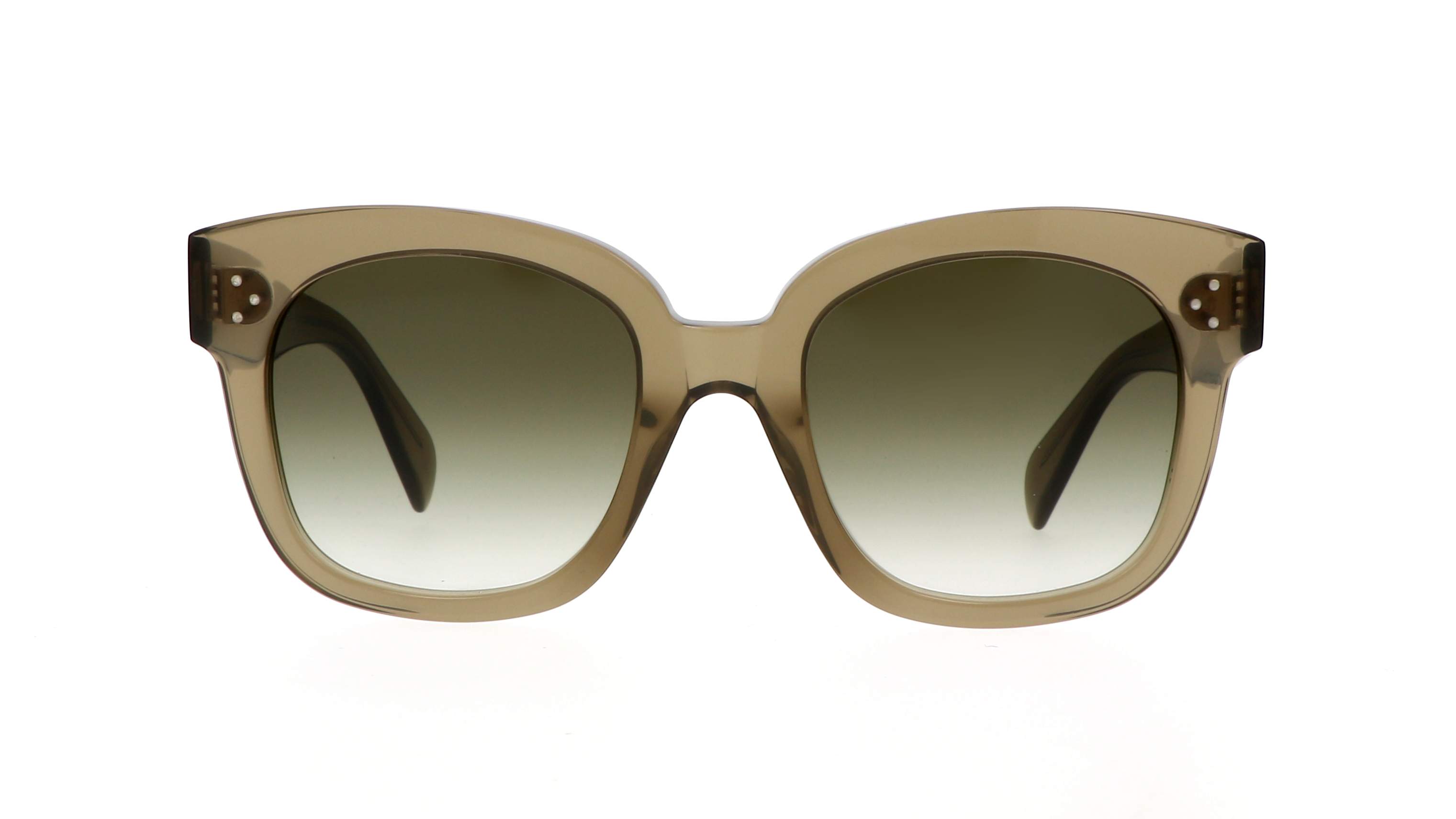 Celine CL4002UN Bold 3 Dots acetate transparent sunglasses - front view