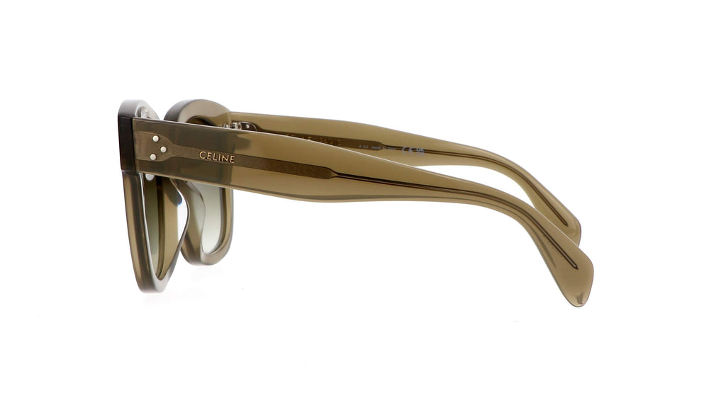 Celine CL4002UN Bold 3 Dots acetate transparent sunglasses - side view
